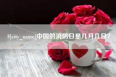 天长中国的消防日是几月几日？