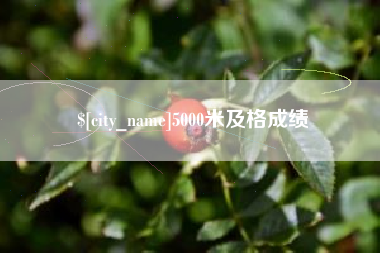 天长5000米及格成绩