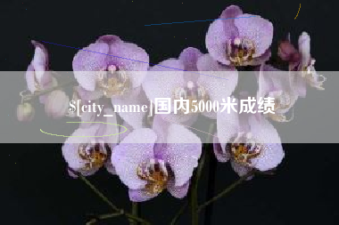 天长国内5000米成绩