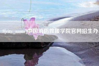 天长中国消防救援学院官网招生办