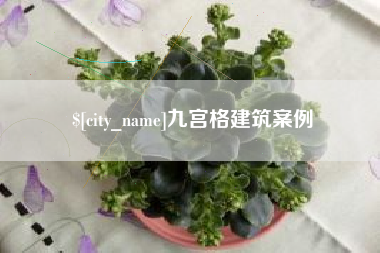 天长九宫格建筑案例