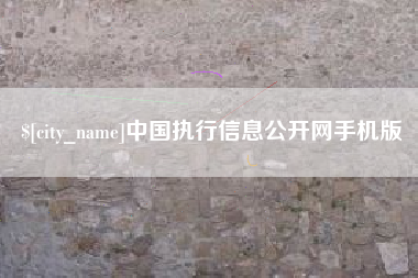 天长中国执行信息公开网手机版