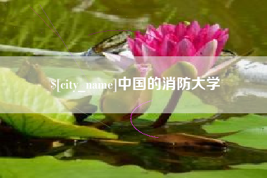 天长中国的消防大学