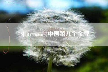 天长中国第九个金牌