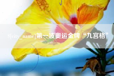 天长第一波奥运金牌“九宫格”