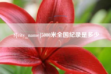 天长5000米全国纪录是多少