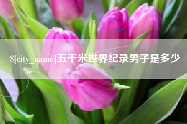 天长五千米世界纪录男子是多少