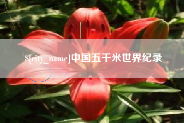 天长中国五千米世界纪录