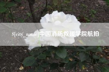 天长中国消防救援学院航拍