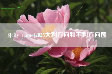 天长2025大利方向和不利方向图