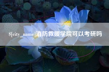 天长消防救援学院可以考研吗