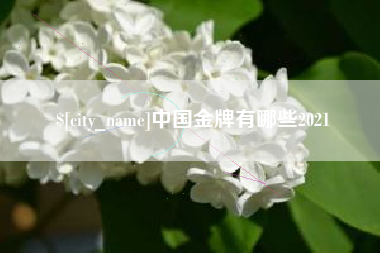 天长中国金牌有哪些2021